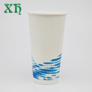 Velkoobchod s dvojitým PE vodotěsným recyklovatelným papírovým poháry na vodu